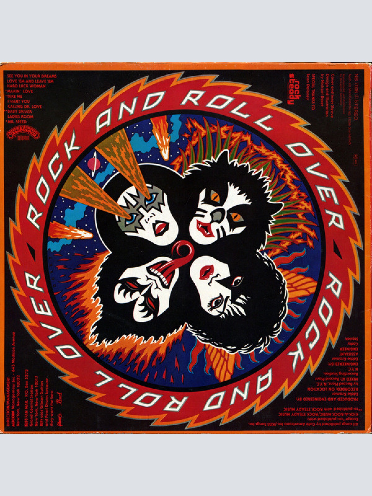 Vinyl / Kiss - Rock And Roll Over