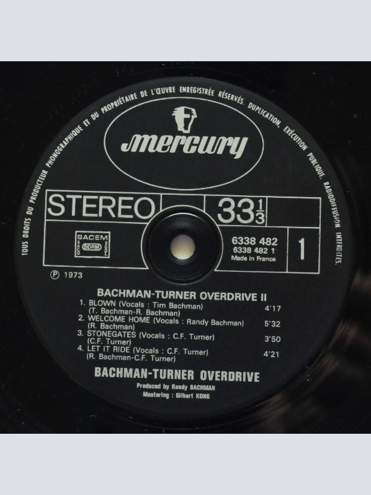 Vinyl / Bachman-Turner Overdrive - Bachman-Turner Overdrive II