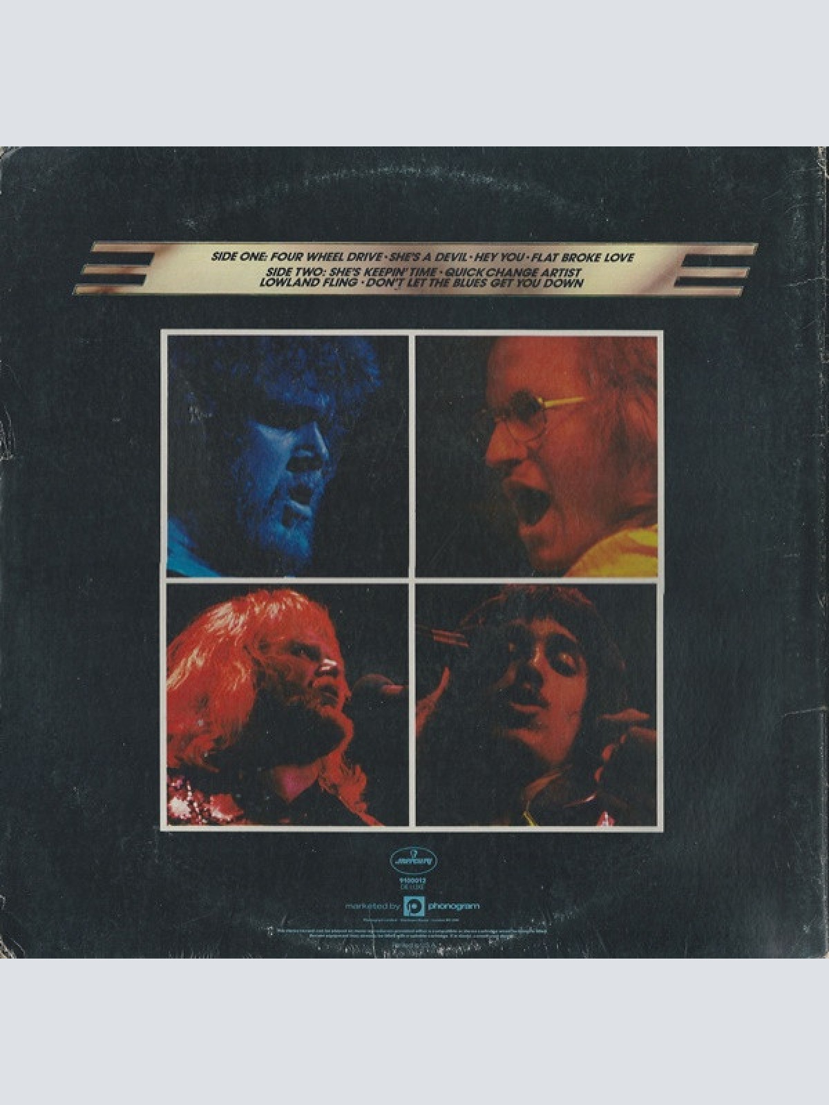 Vinyl / Bachman-Turner Overdrive - Four Wheel Drive