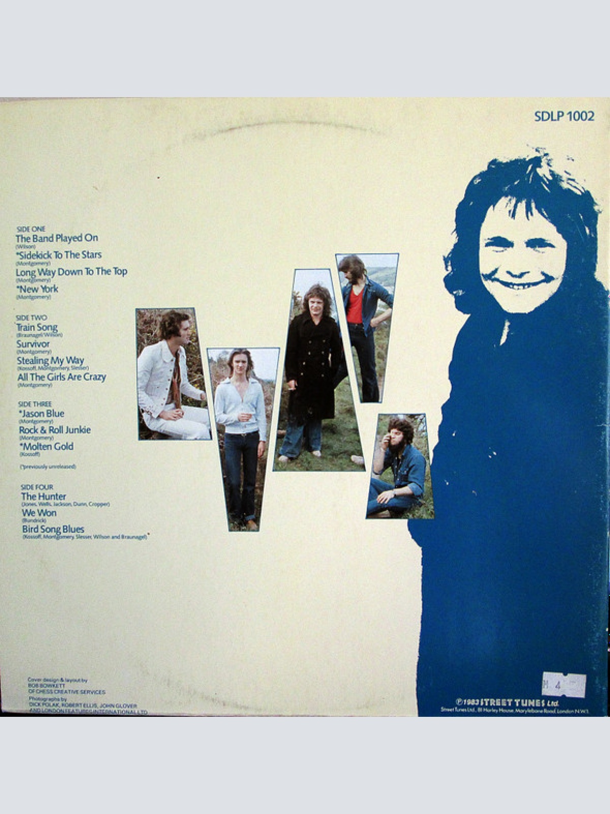 Vinyl / Paul Kossoff - Croydon June 15th 1975