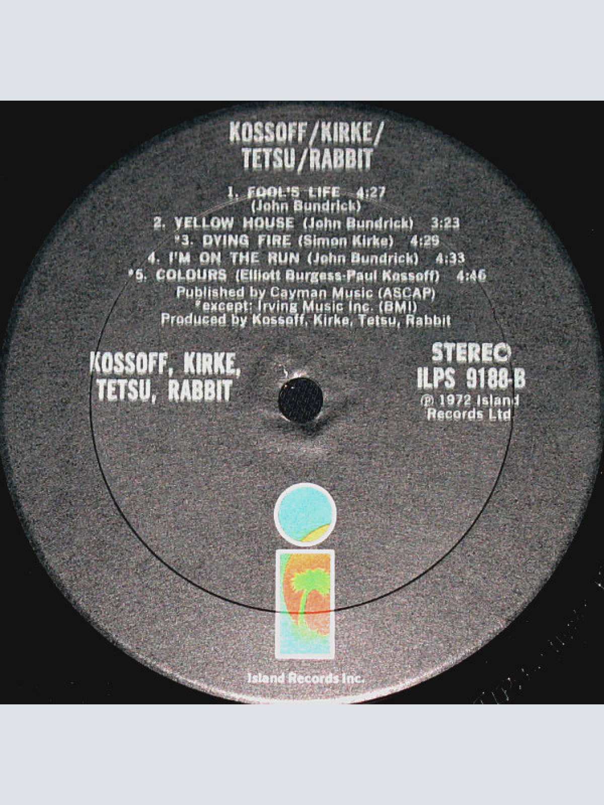 Vinyl / Kossoff/Kirke/Tetsu/Rabbit* - Kossoff/Kirke/Tetsu/Rabbit