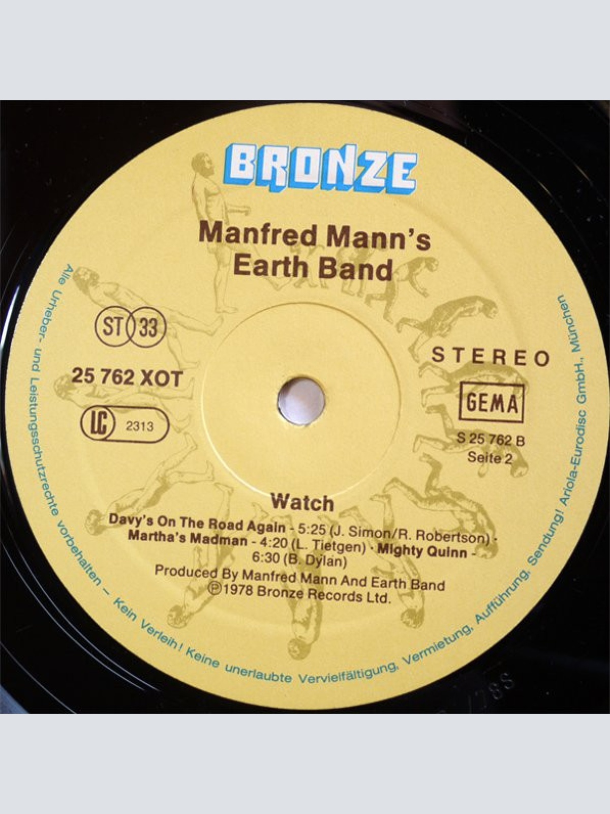 Vinyl / Manfred Mann's Earth Band - Watch