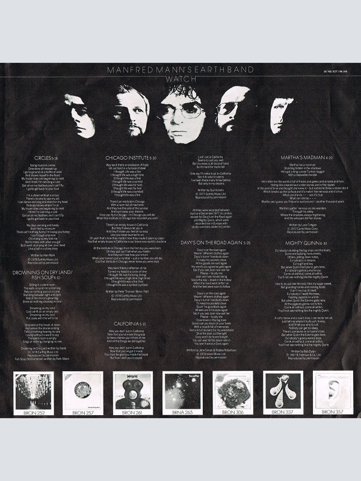 Vinyl / Manfred Mann's Earth Band - Watch