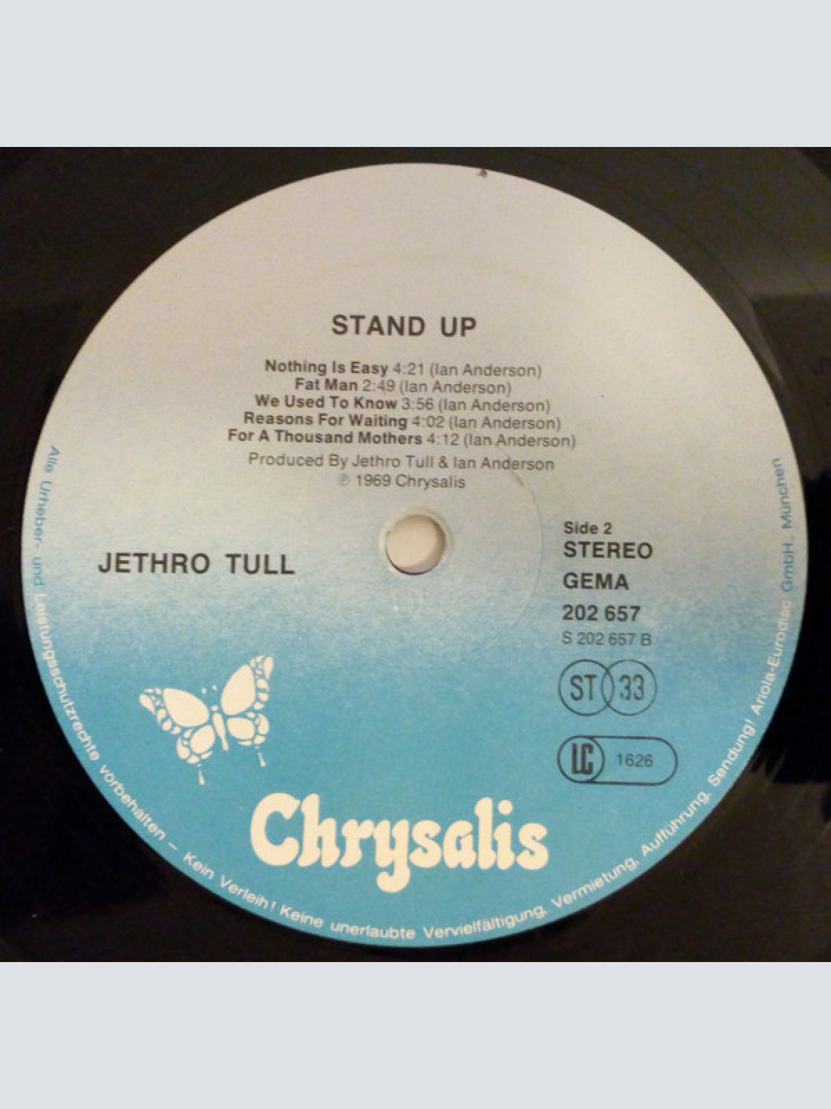 Vinyl / Jethro Tull - Stand Up