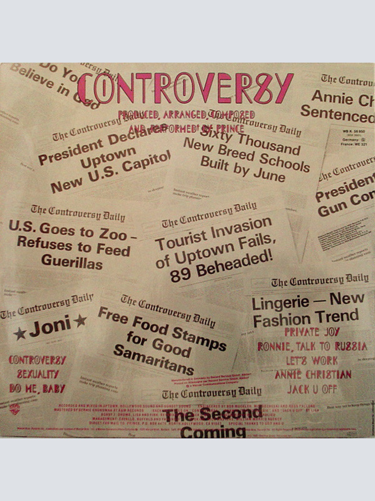 Vinyl / Prince - Controversy