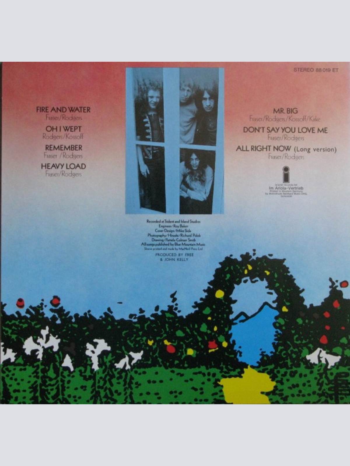 Vinyl / Free - Fire And Water