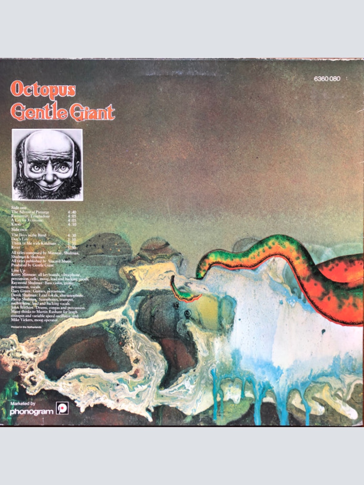 Vinyl / Gentle Giant - Octopus