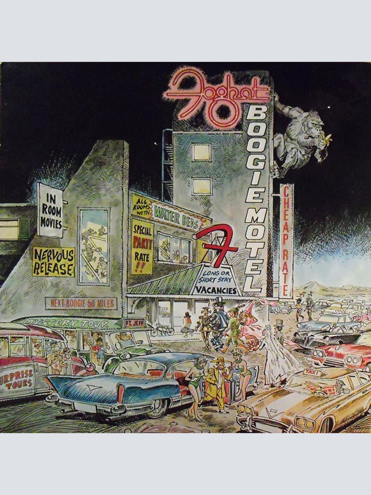 Vinyl / Foghat - Boogie Motel