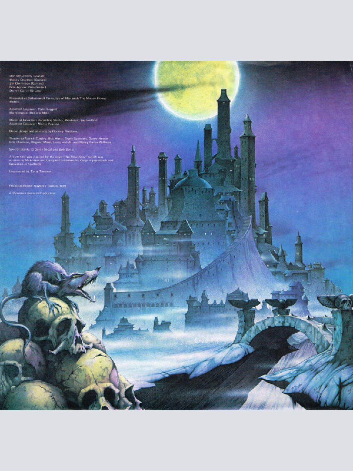 Vinyl / Nazareth (2) - No Mean City