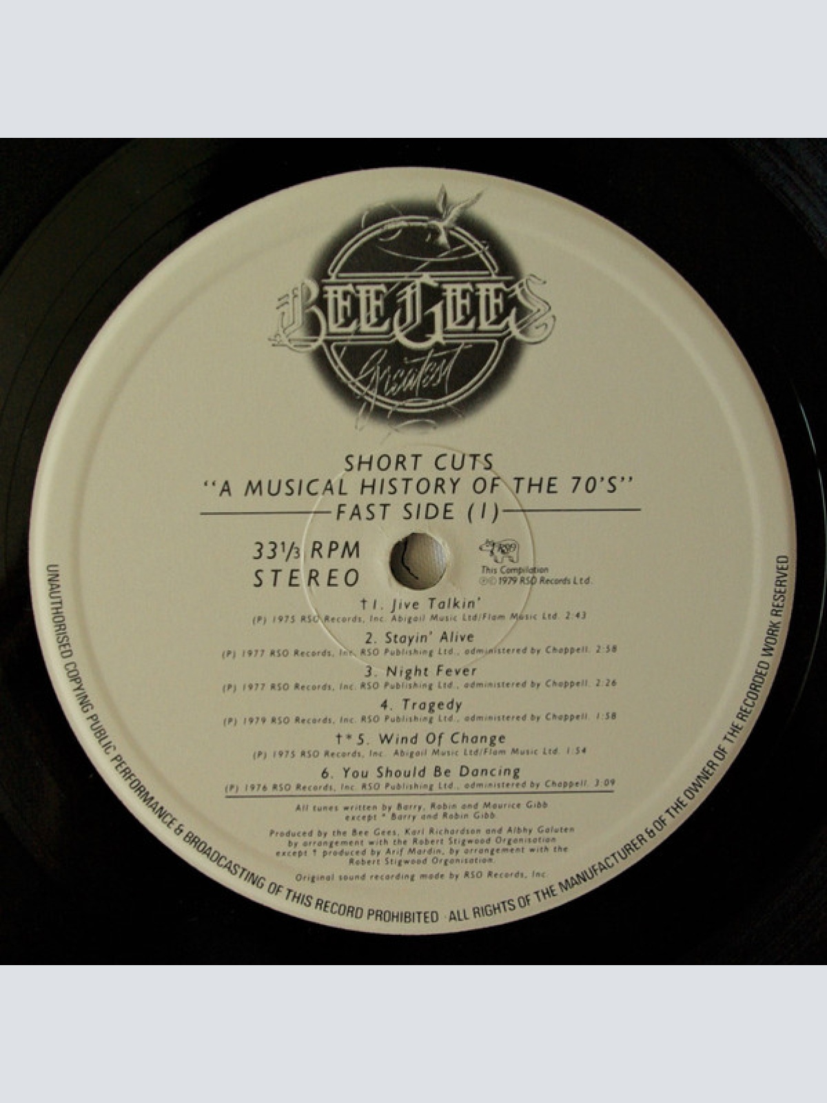 Vinyl / Bee Gees - Short Cuts