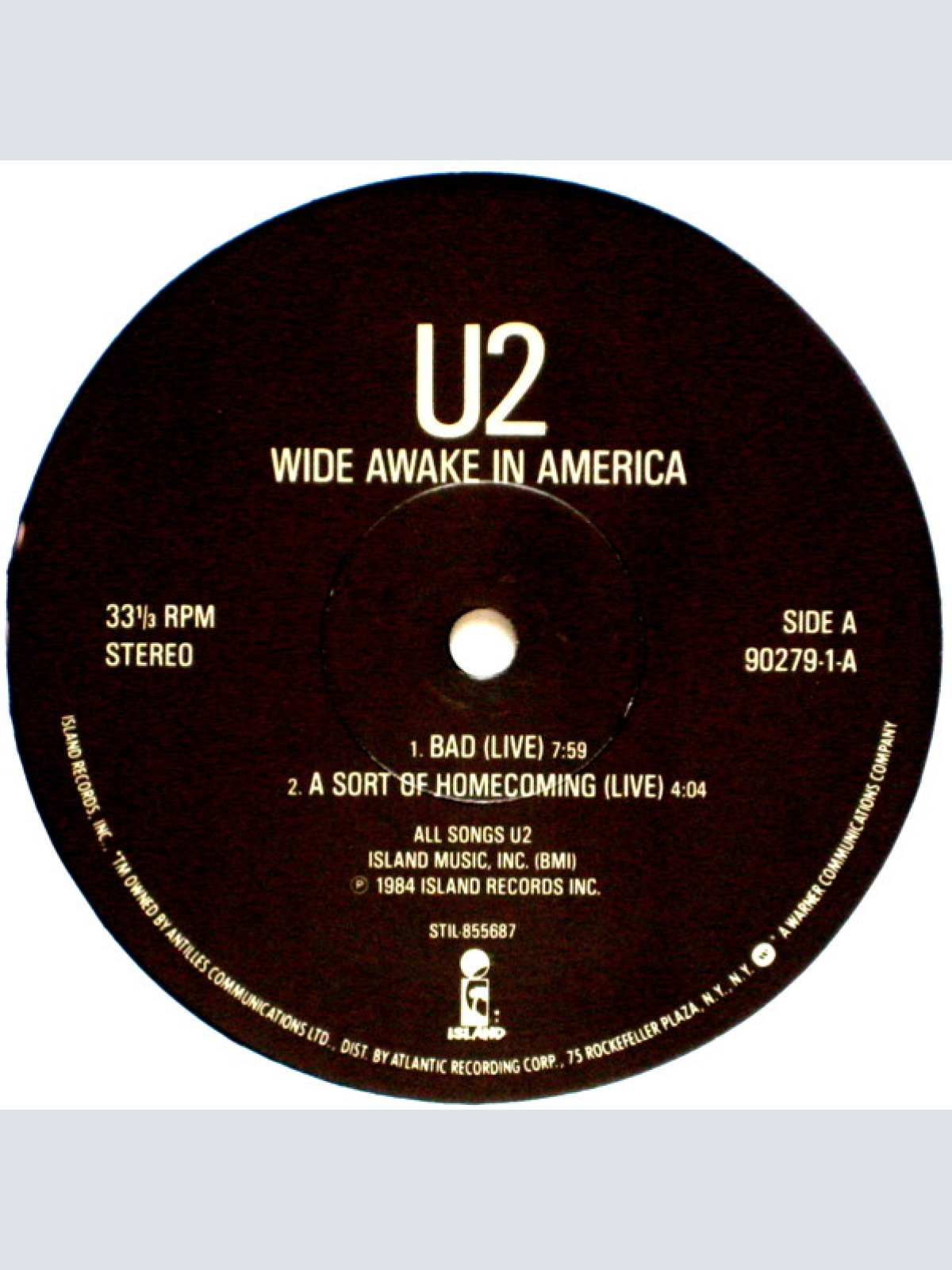 Vinyl / U2 - Wide Awake In America