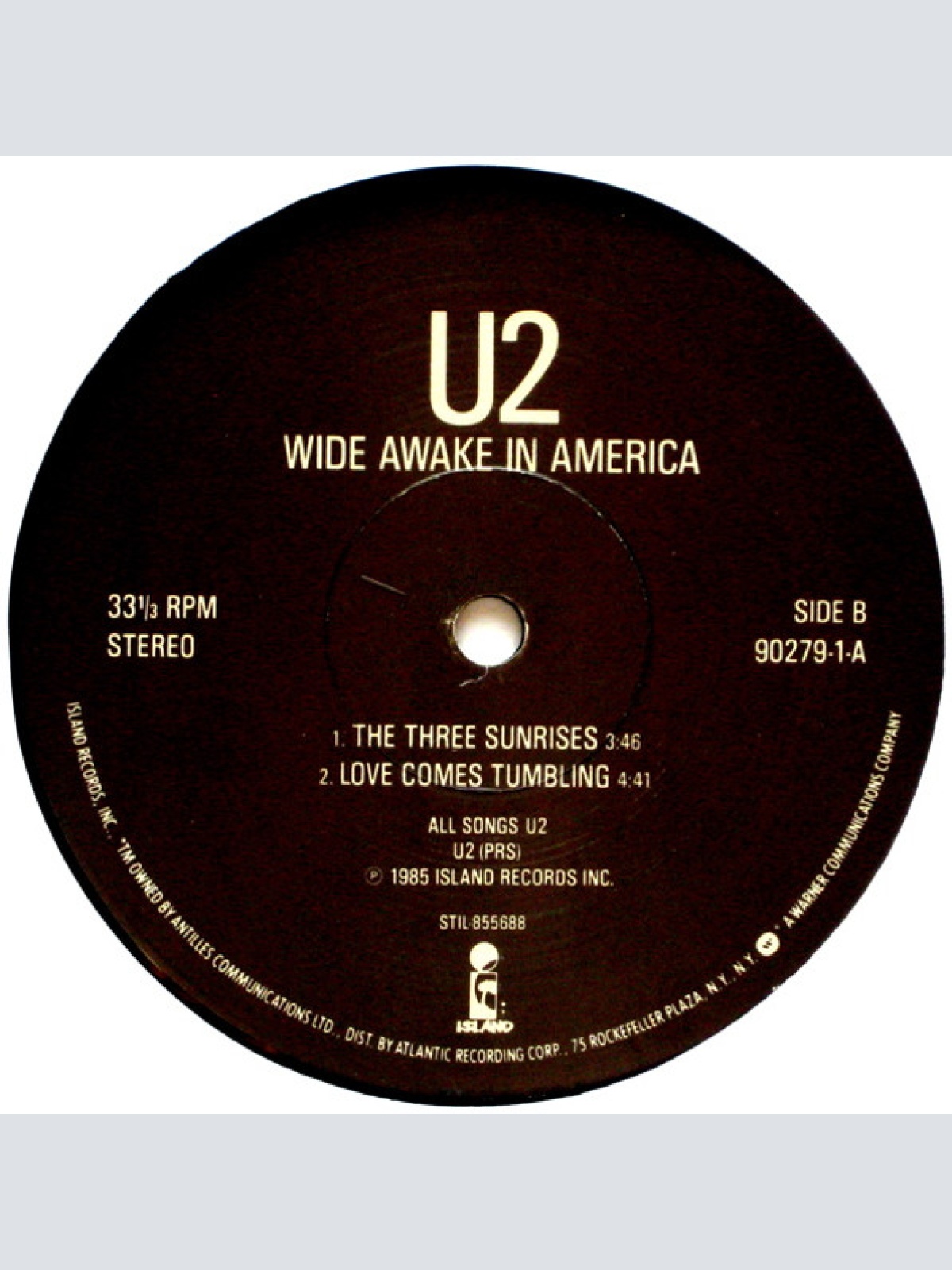 Vinyl / U2 - Wide Awake In America