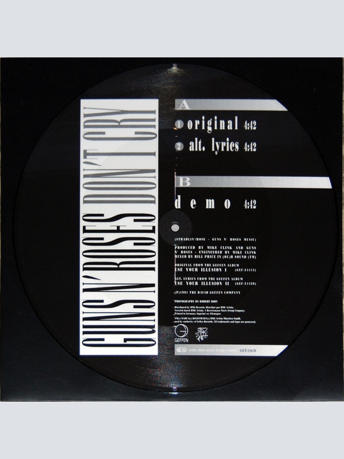 Vinyl / Guns N' Roses - Don't Cry