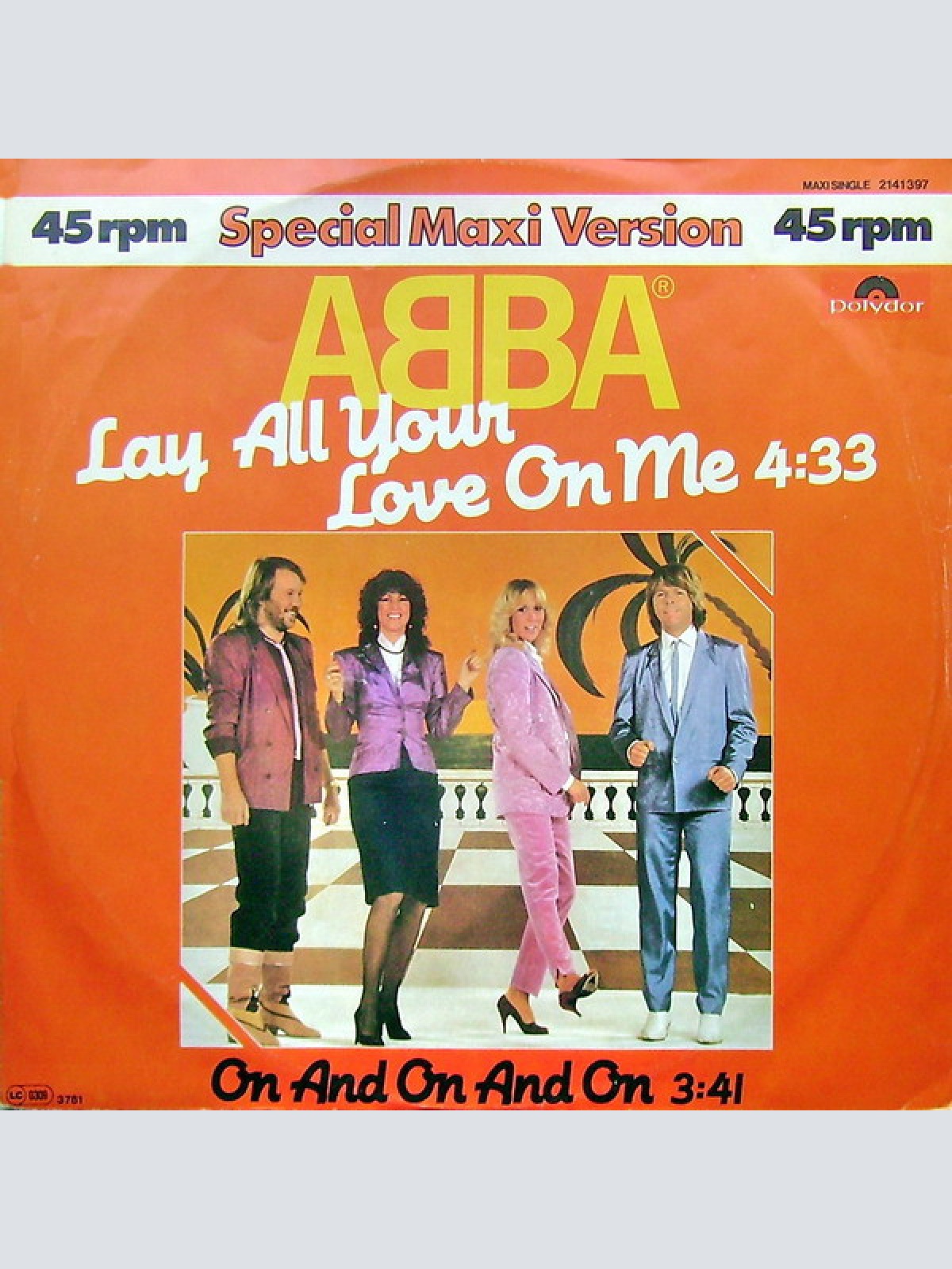 Vinyl / ABBA - Lay All Your Love On Me
