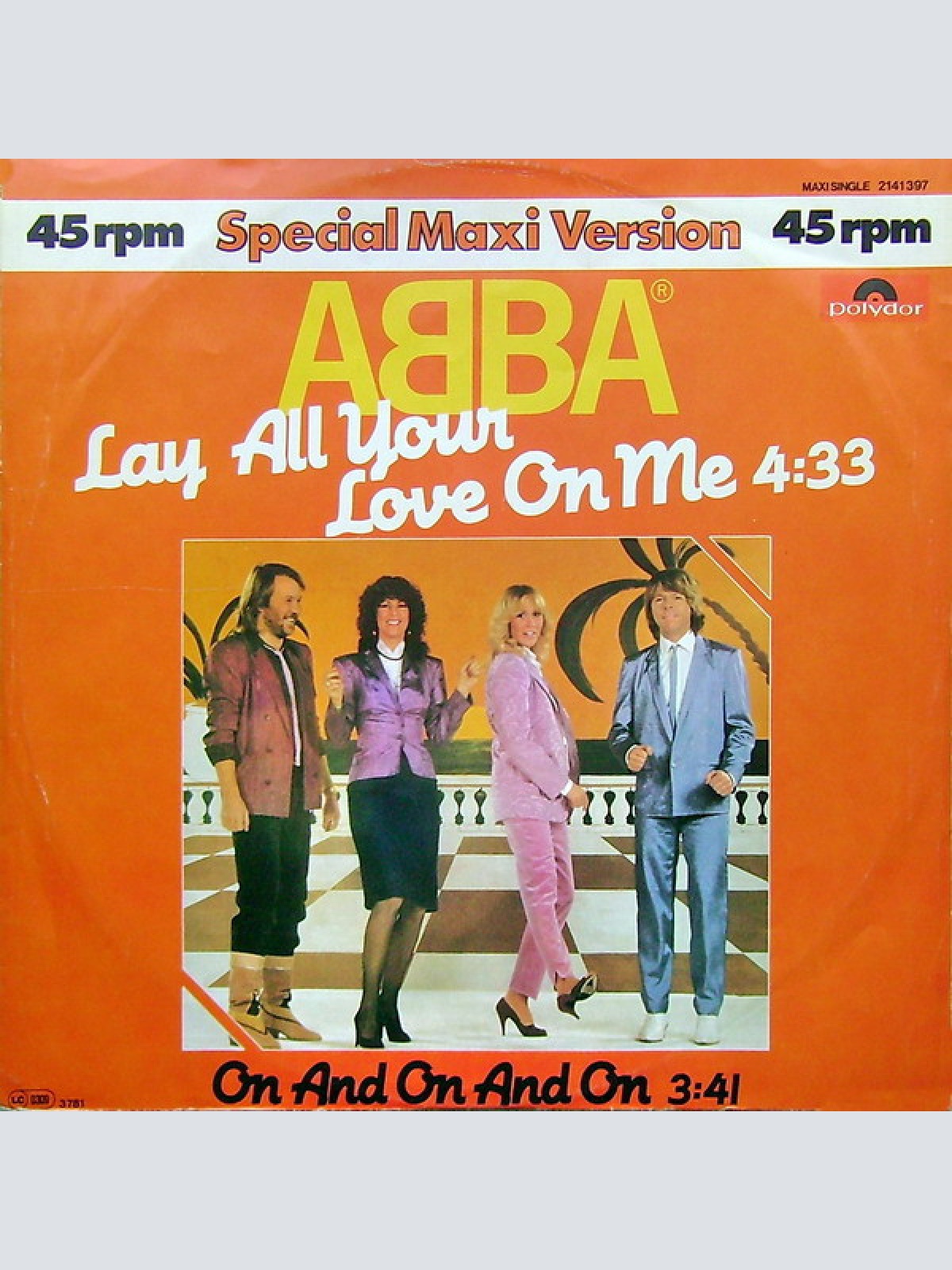 Vinyl / ABBA - Lay All Your Love On Me
