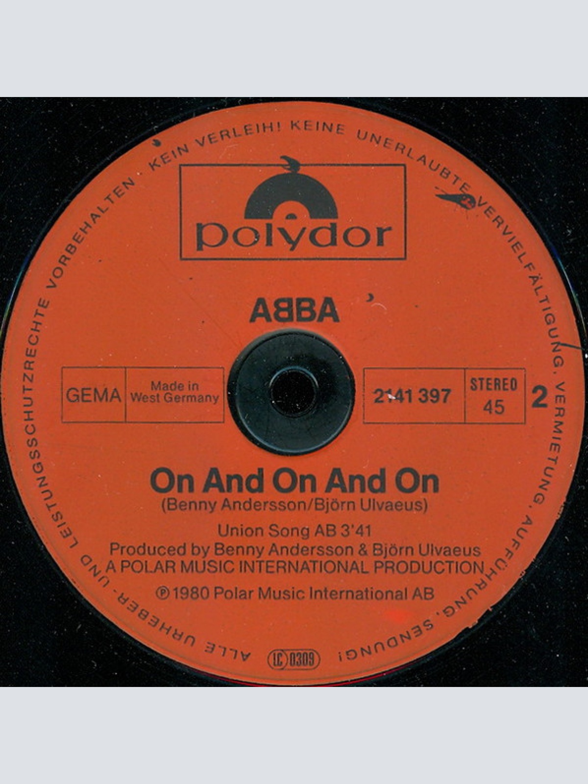 Vinyl / ABBA - Lay All Your Love On Me