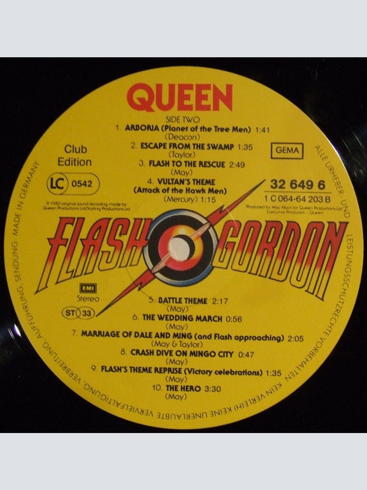 Vinyl / Queen - Flash Gordon (Original Soundtrack Music)