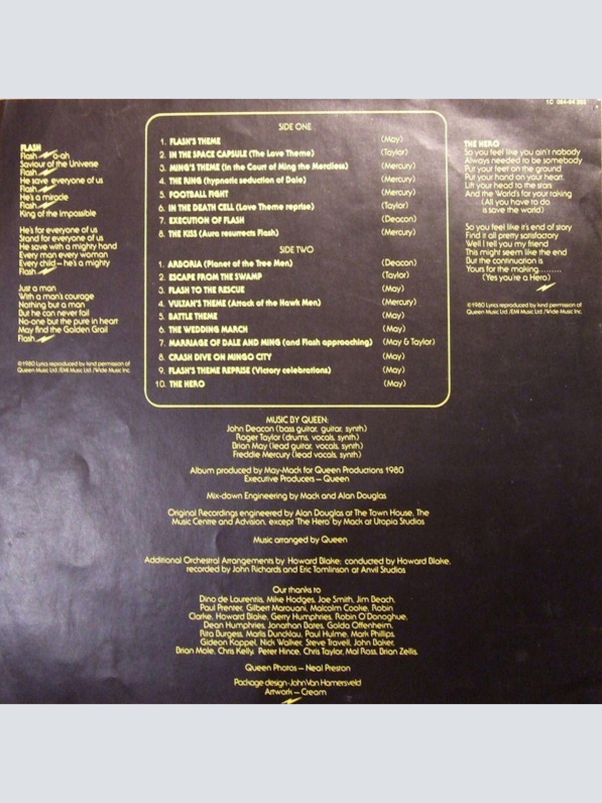 Vinyl / Queen - Flash Gordon (Original Soundtrack Music)