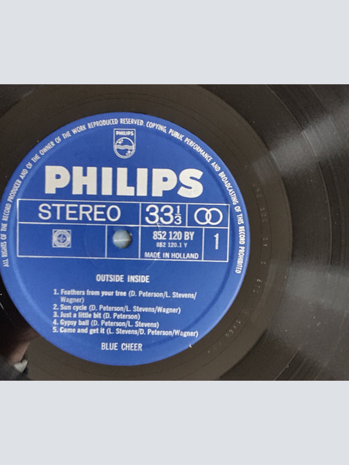 Vinyl / Blue Cheer - Outside Inside