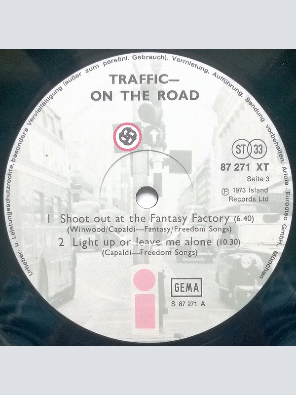 Vinyl / Traffic - On The Road