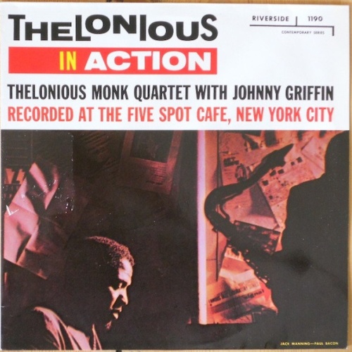 Vinyl / Thelonious Monk Quartet* With Johnny Griffin - Thelonious In Action
