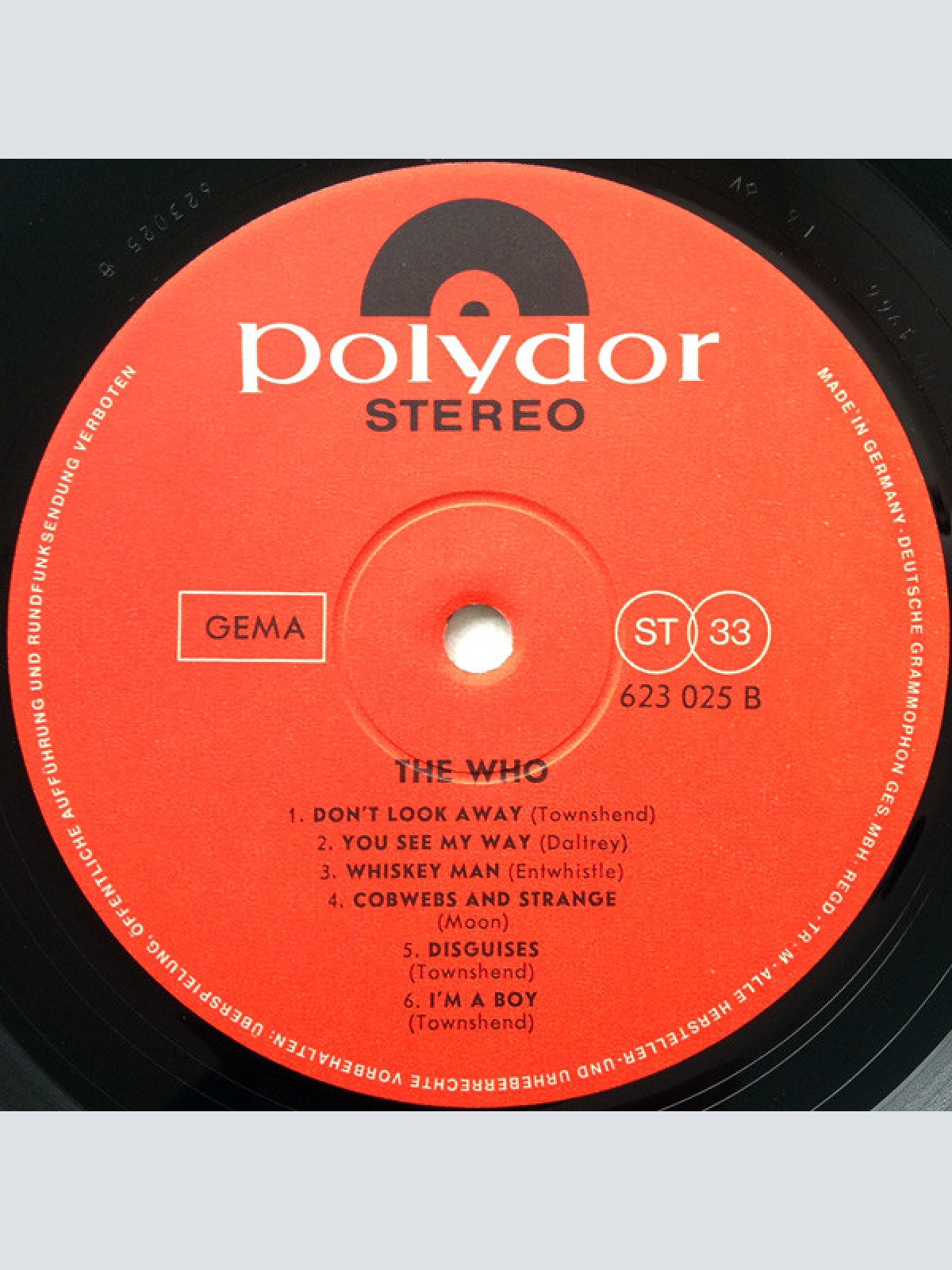 Vinyl / The Who - The Who