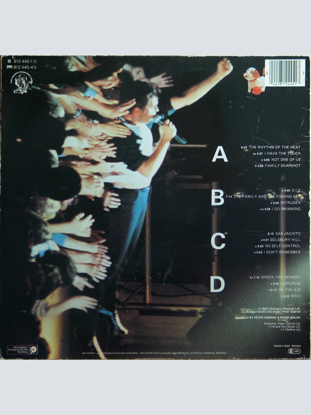 Vinyl / Peter Gabriel - Plays Live