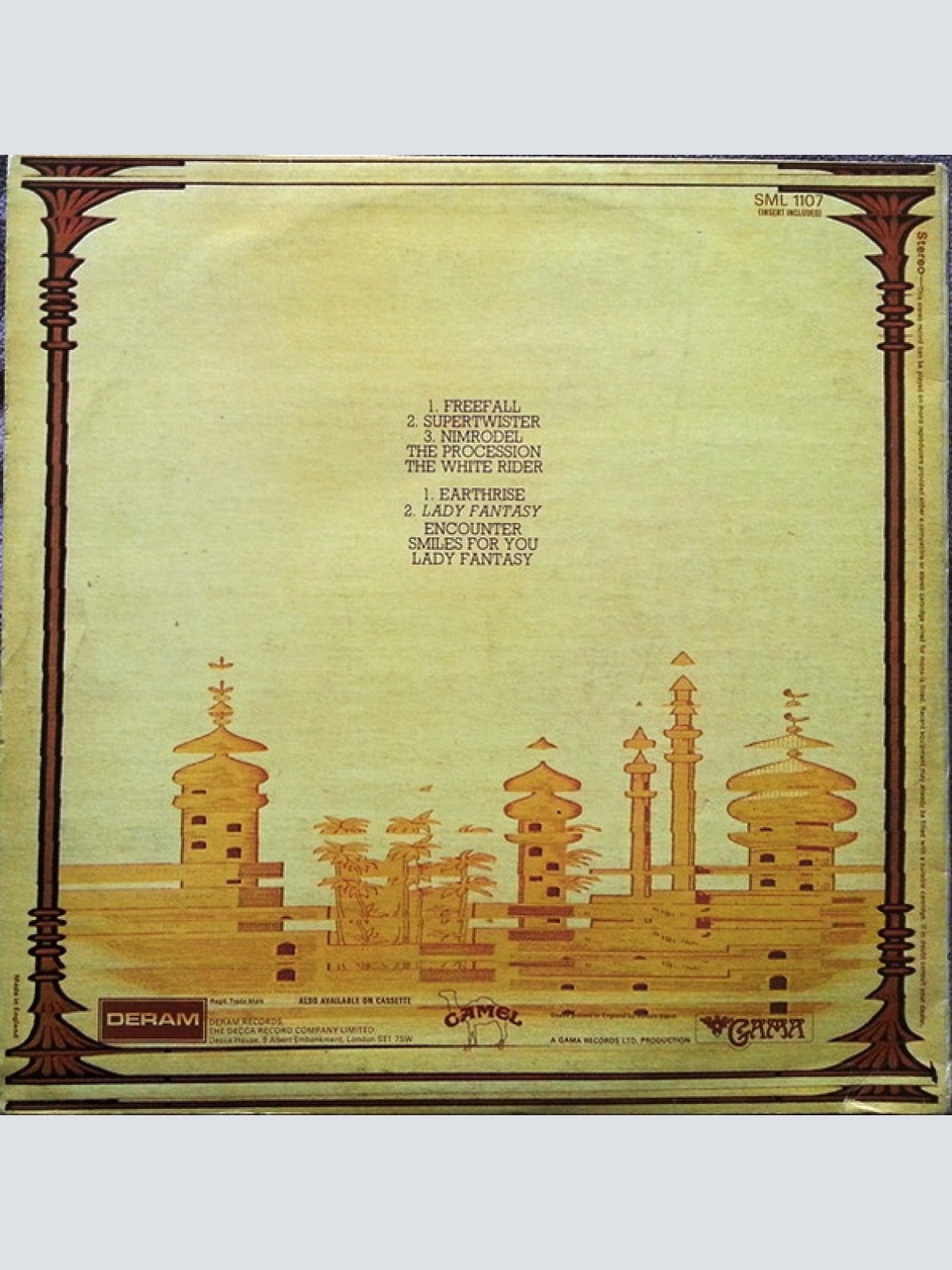 Vinyl / Camel - Mirage