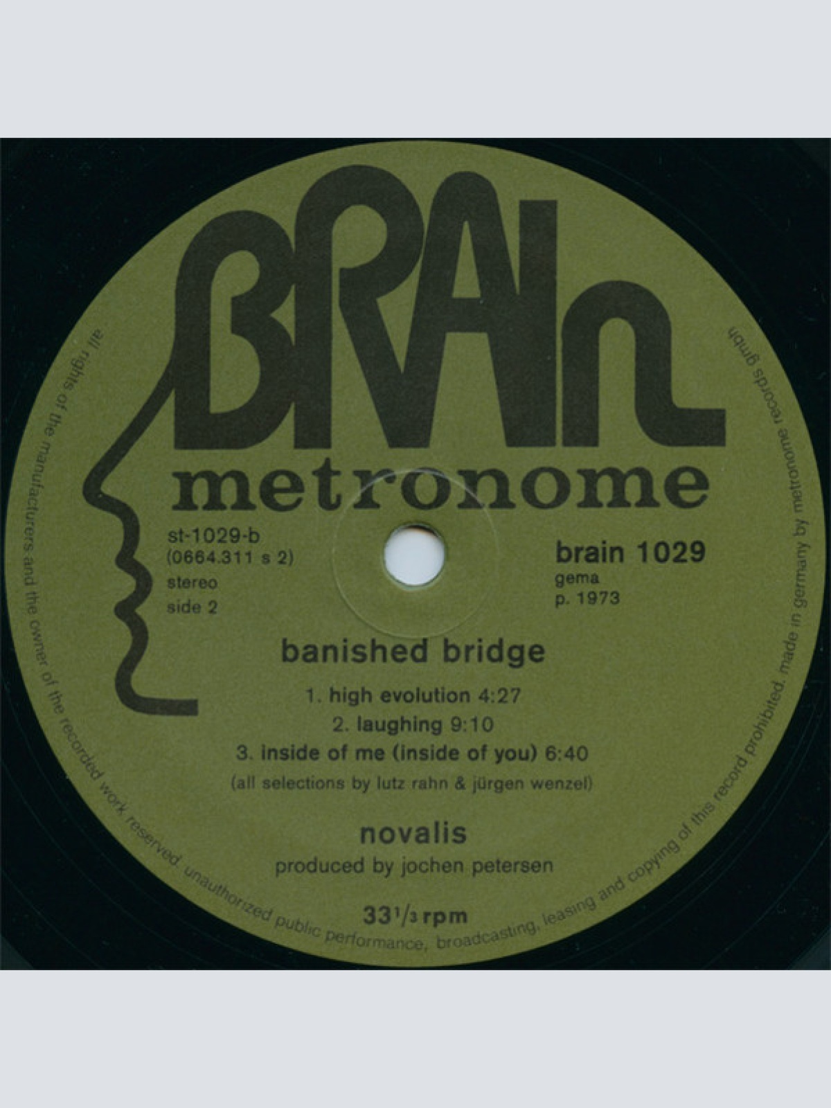 Vinyl / Novalis (3) - Banished Bridge
