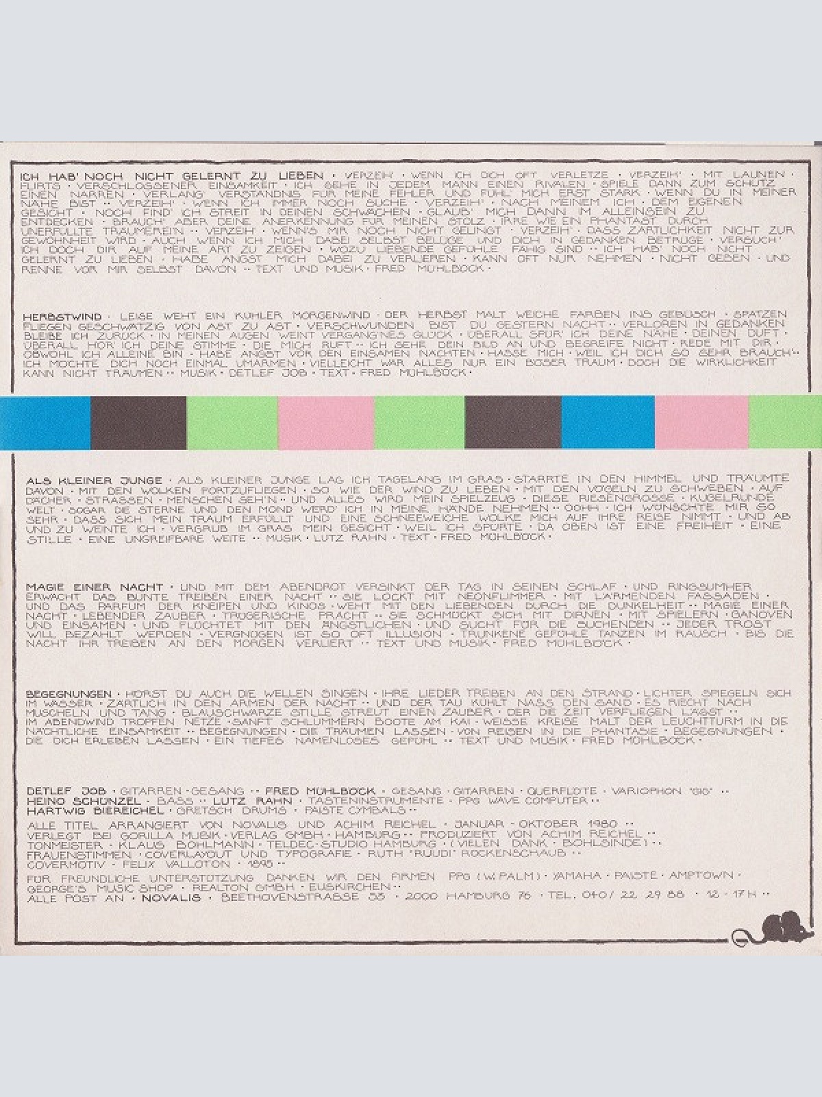 Vinyl / Novalis (3) - Augenblicke