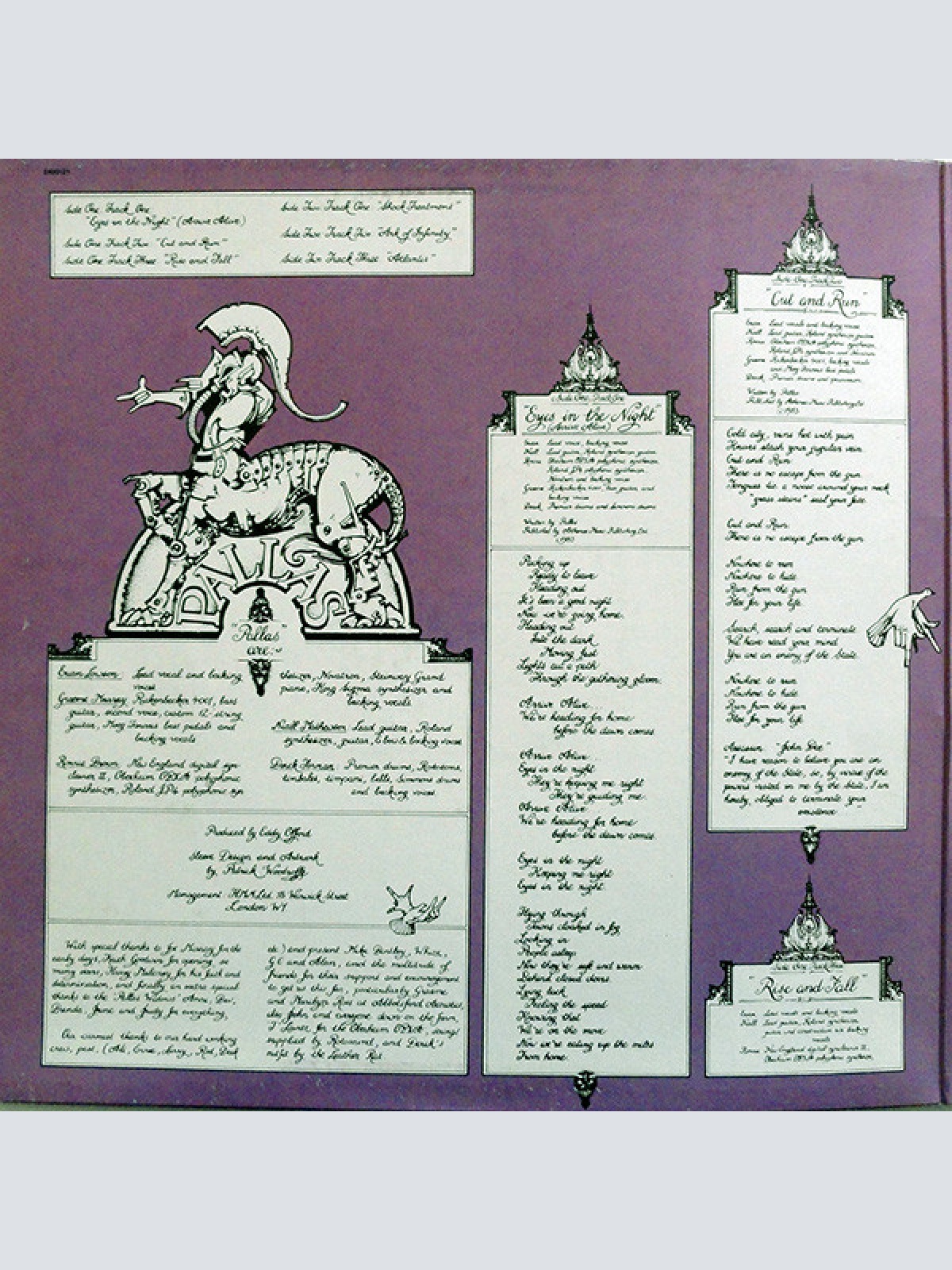 Vinyl / Pallas (2) - The Sentinel