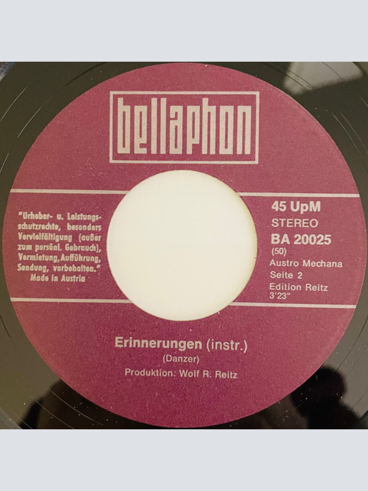 Vinyl / Georg Danzer, "Der Tschik"* - Mitzi