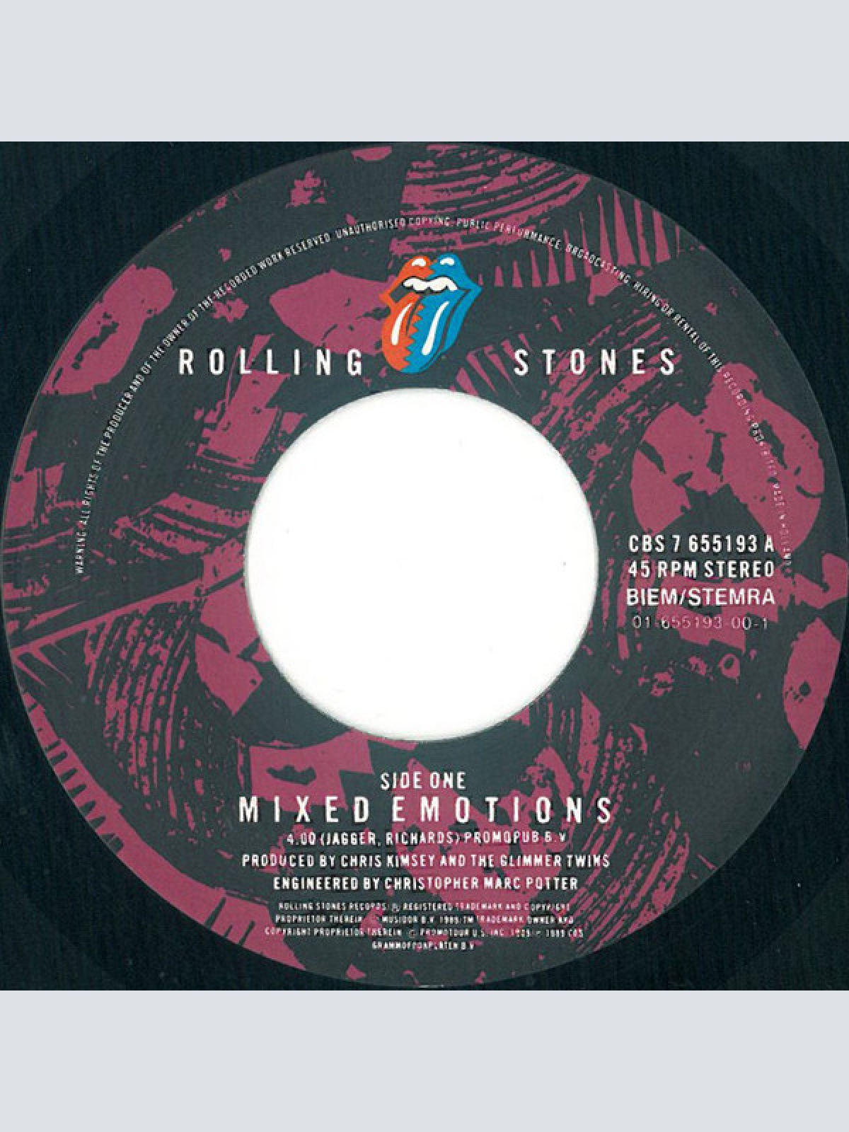 Vinyl / Rolling Stones* - Mixed Emotions