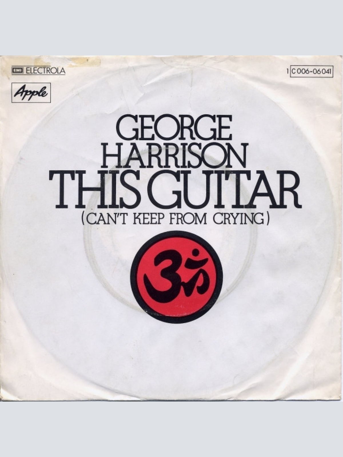 Vinyl / George Harrison - This Guitar (Can't Keep From Crying)