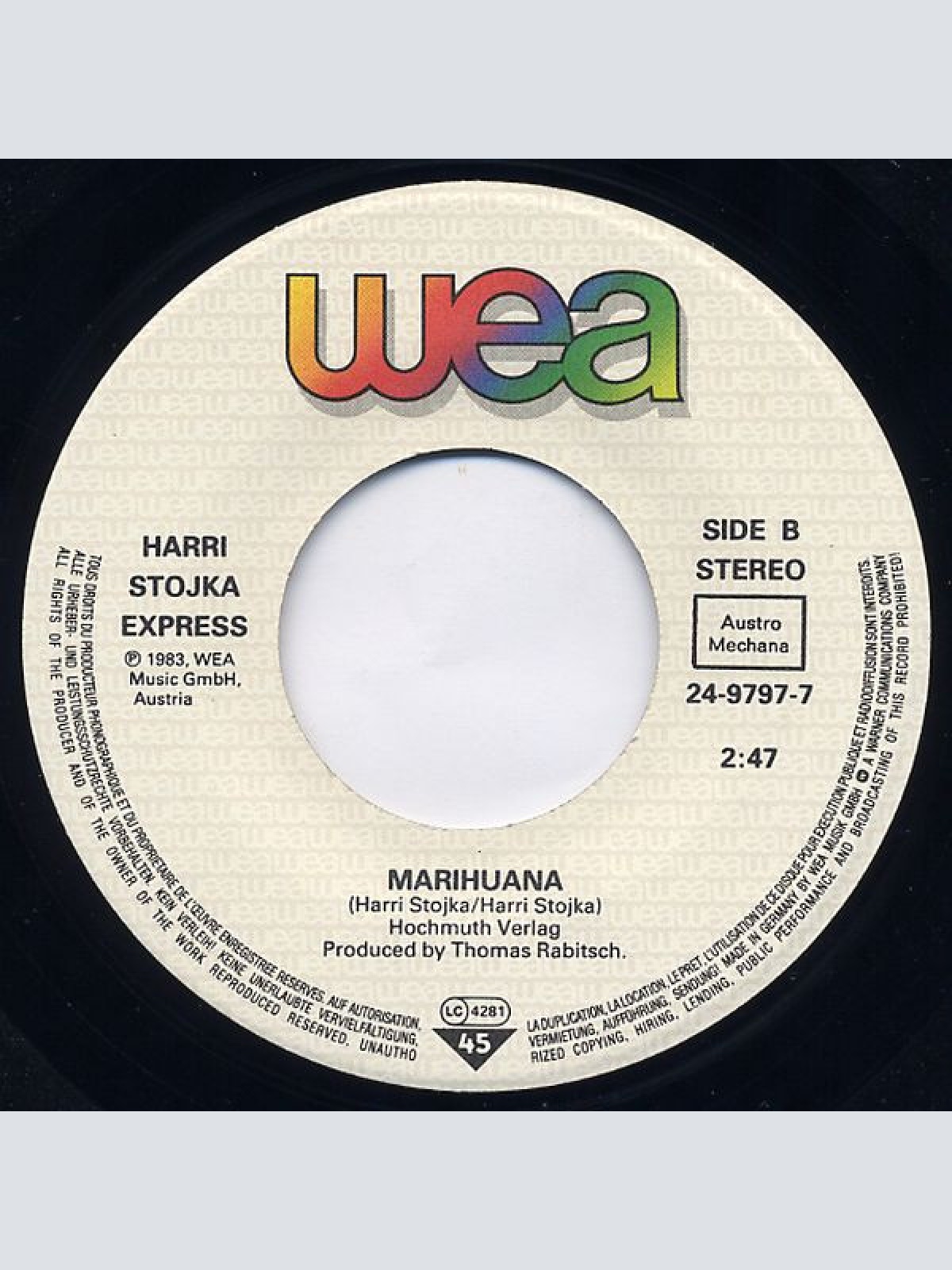 Vinyl / Harri Stojka Express - What A Funky Night