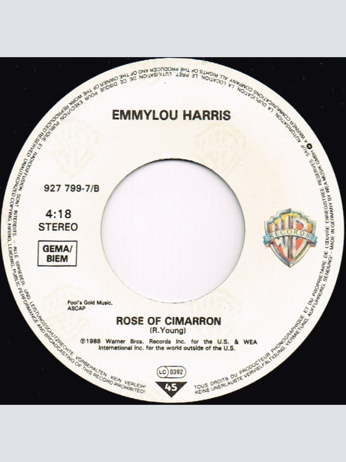 Vinyl / Emmylou Harris - Mr. Sandman