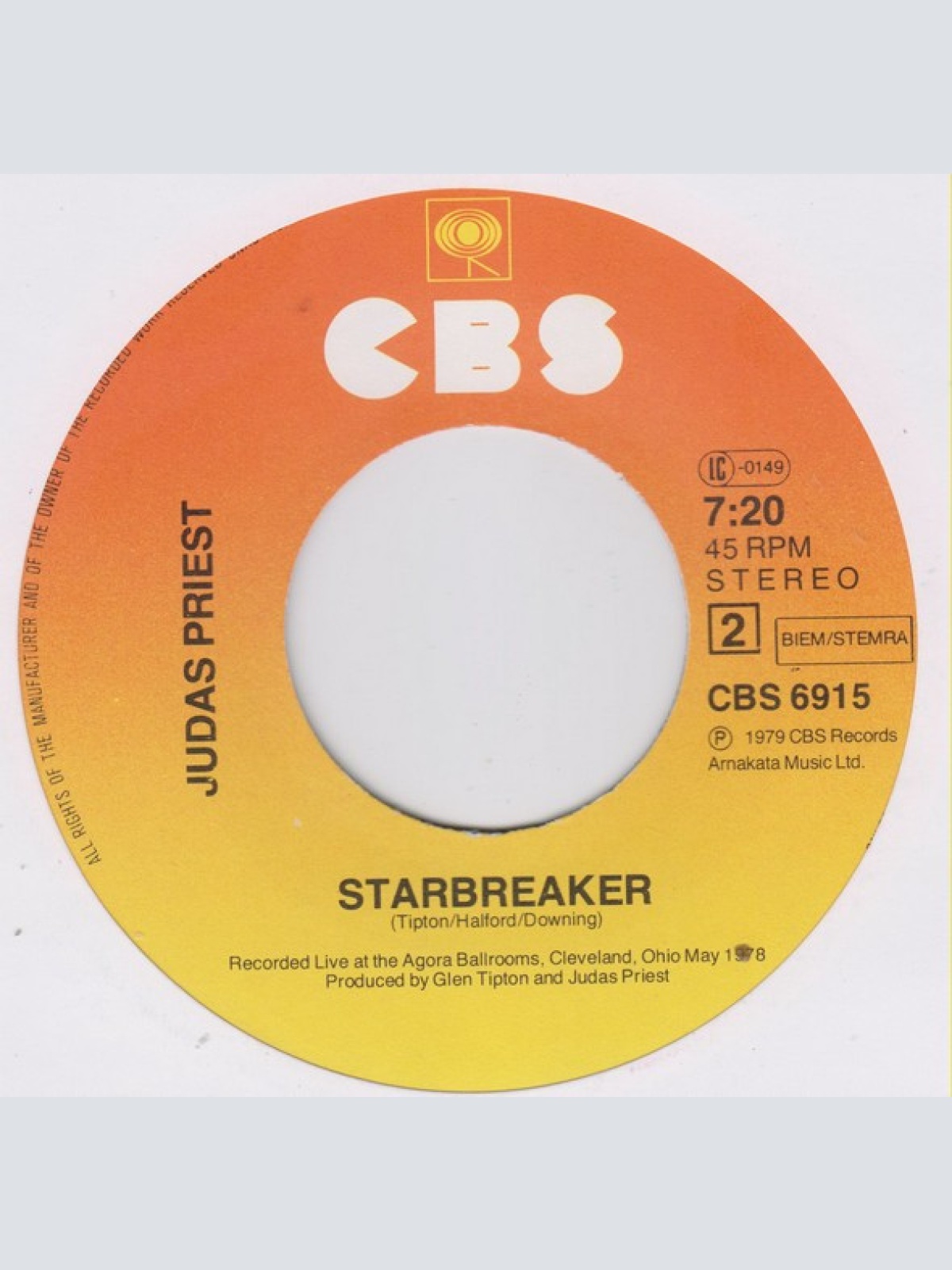 Vinyl / Judas Priest - Take On The World