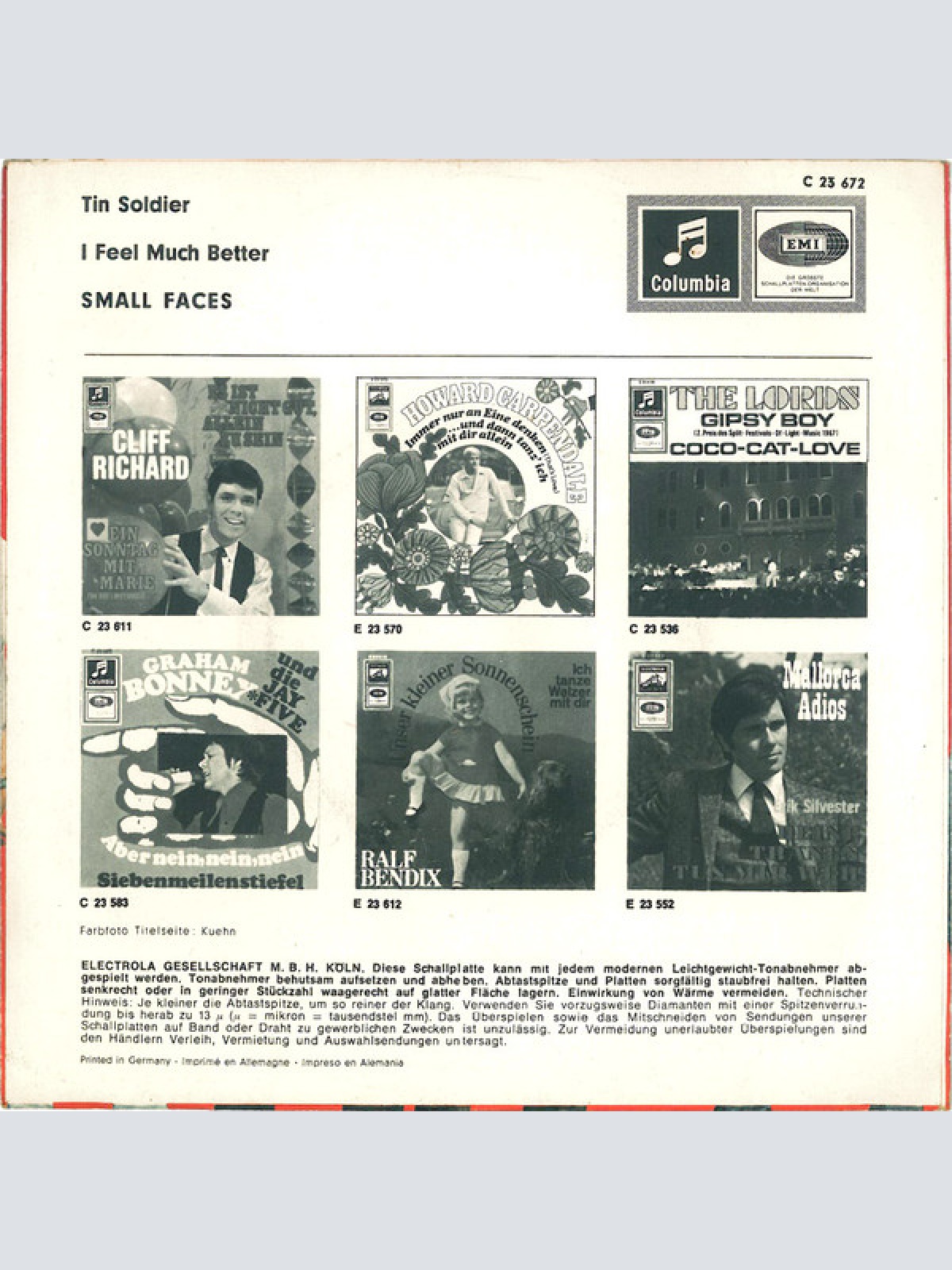 Vinyl / Small Faces - Tin Soldier