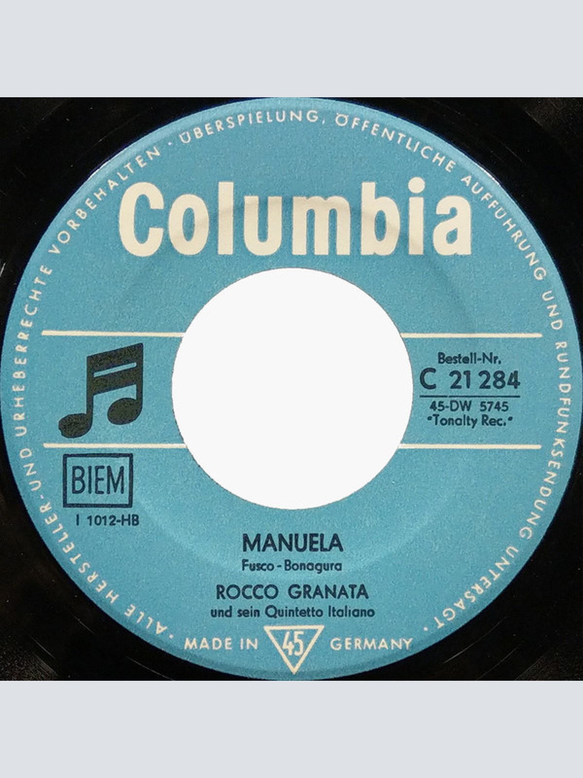 Vinyl / Rocco Granata - Marina