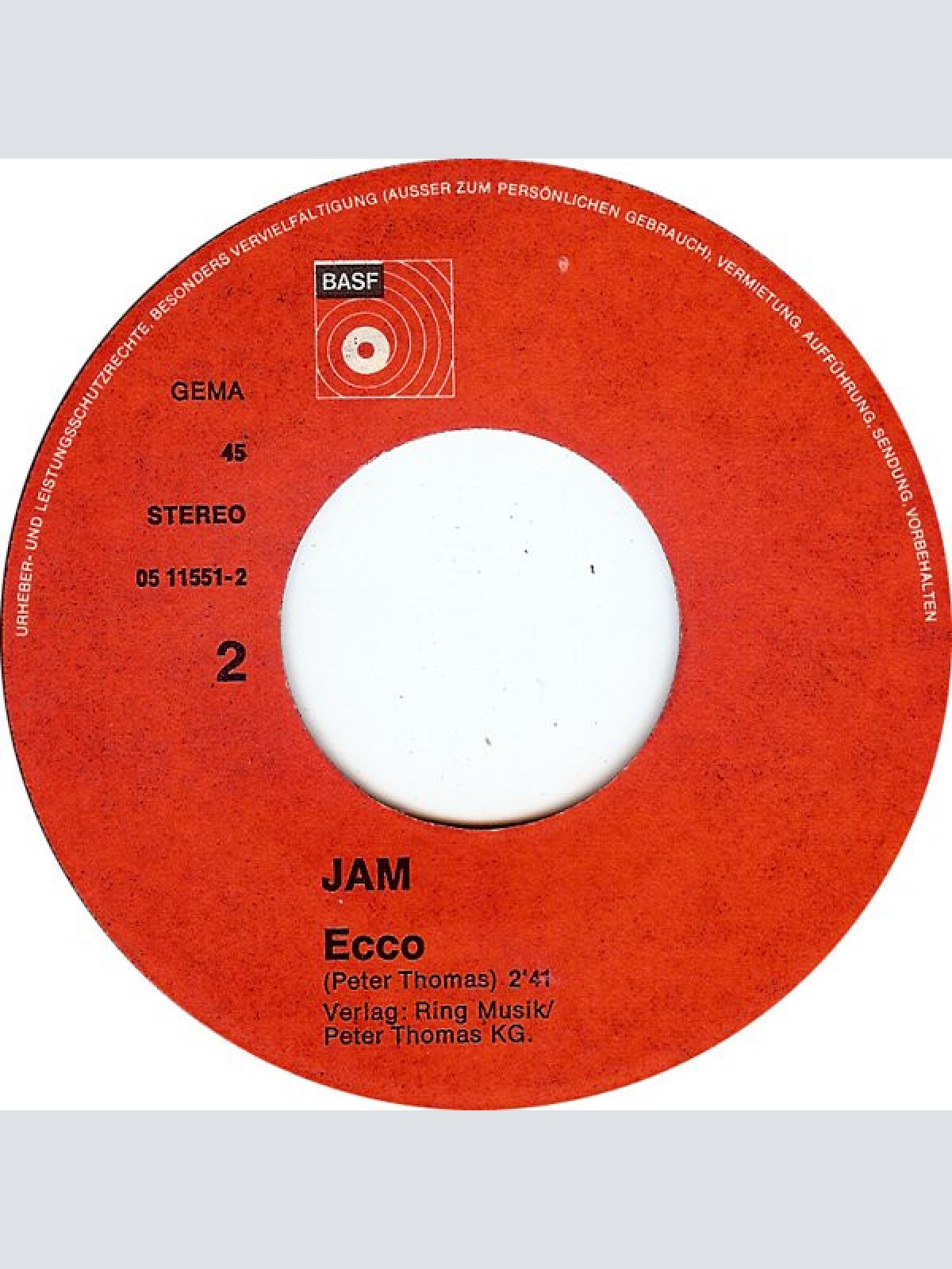 Vinyl / Jam (8) - Popcorn