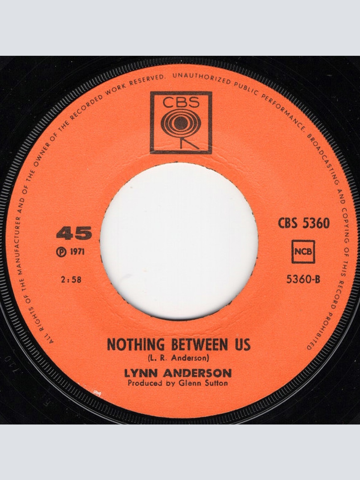 Vinyl / Lynn Anderson - Rose Garden