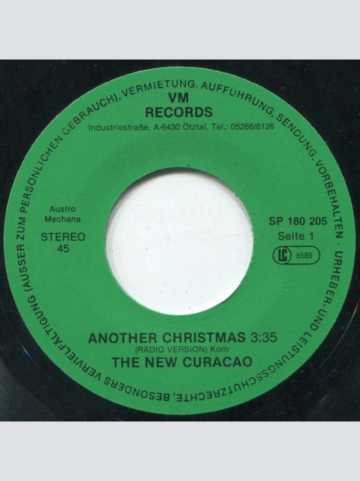 Vinyl / The New Curacao* - Another Christmas