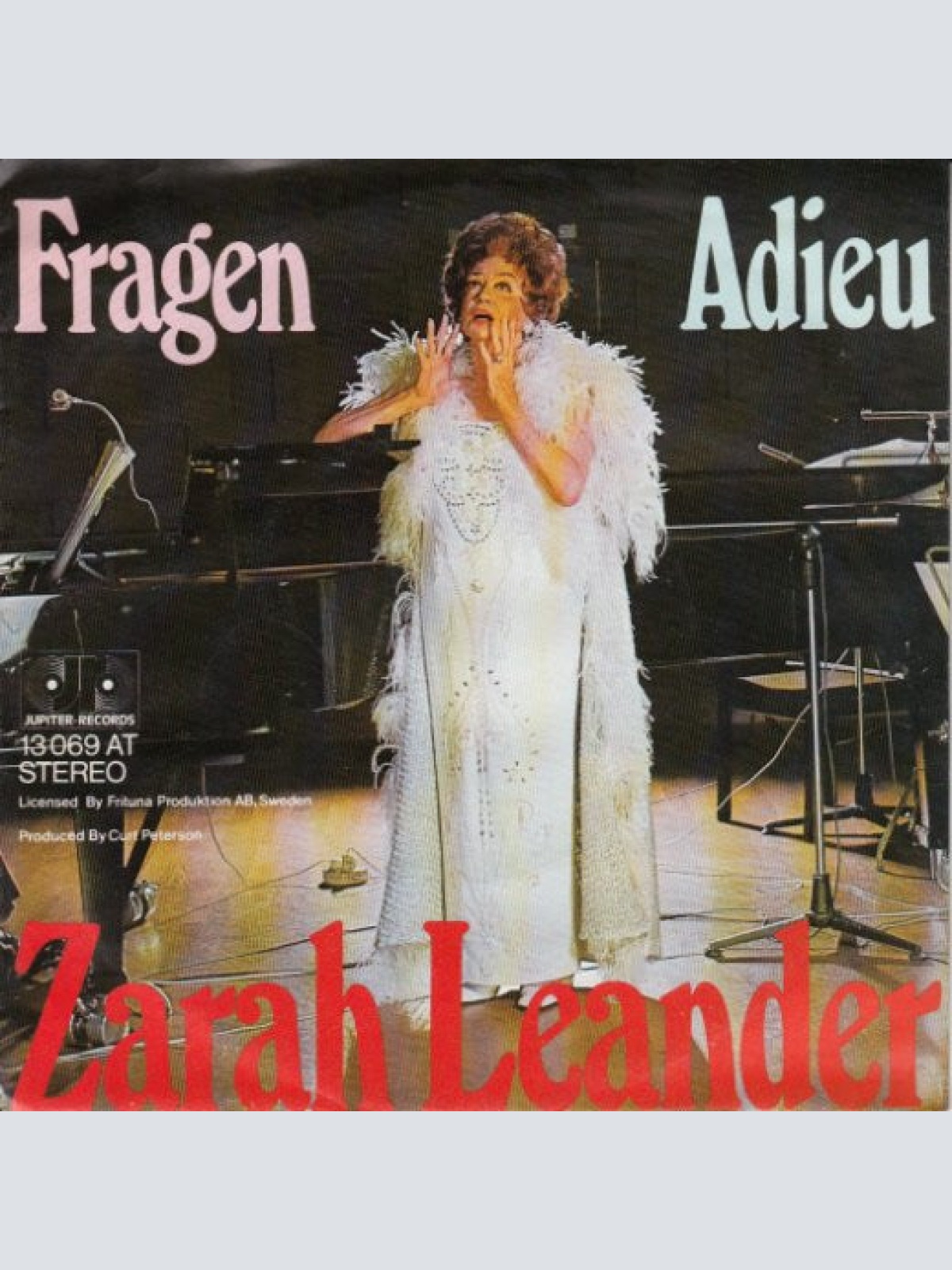 Vinyl / Zarah Leander - Fragen / Adieu
