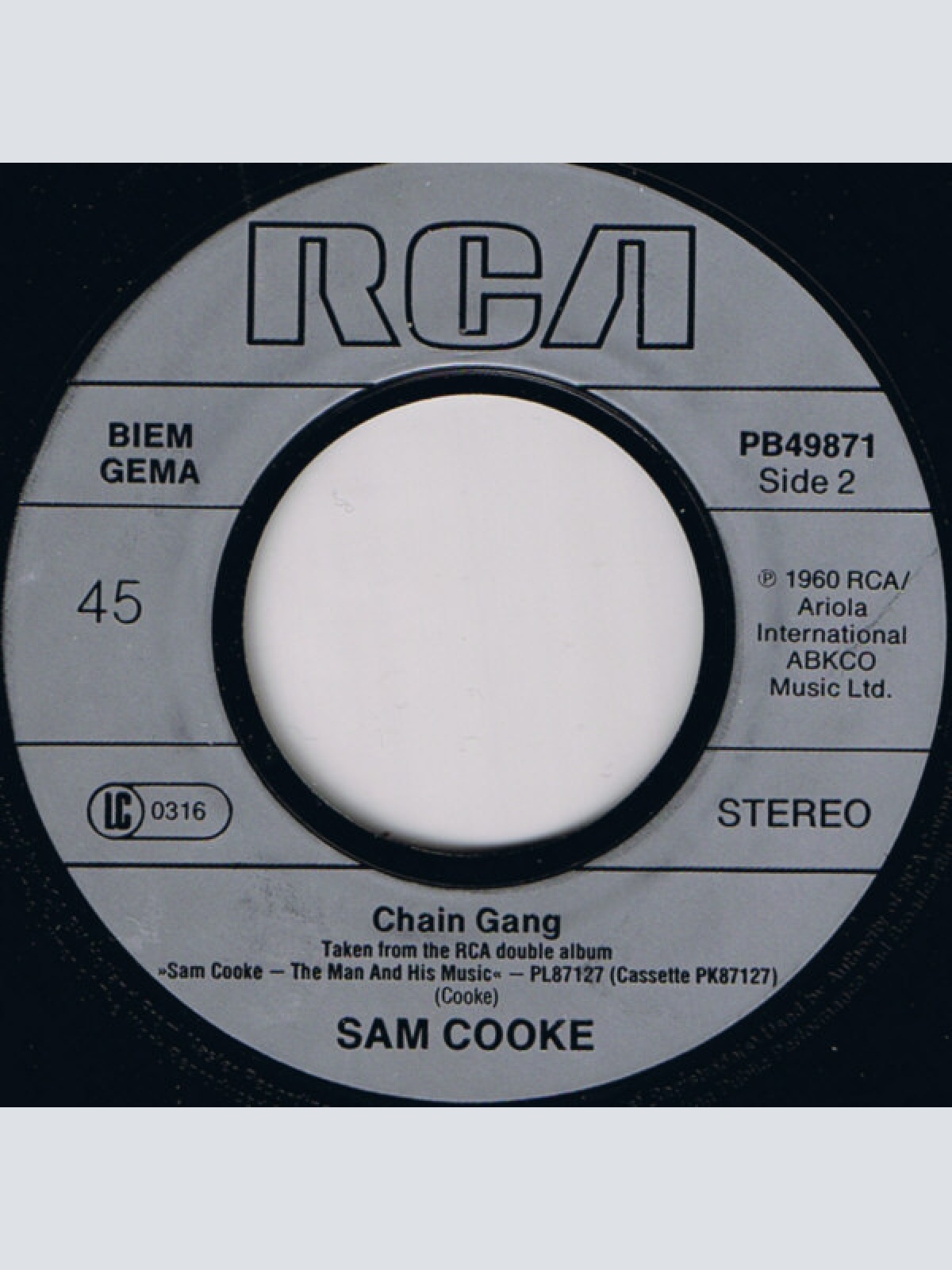 Vinyl / Sam Cooke - Wonderful World