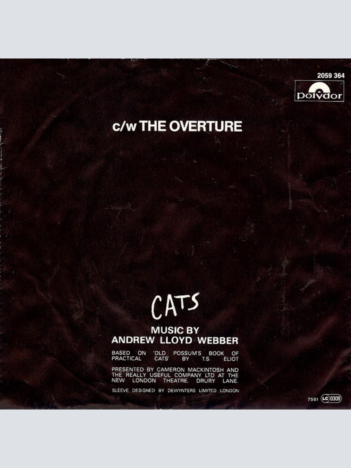 Vinyl / Elaine Paige - Memory (The Theme From Cats)