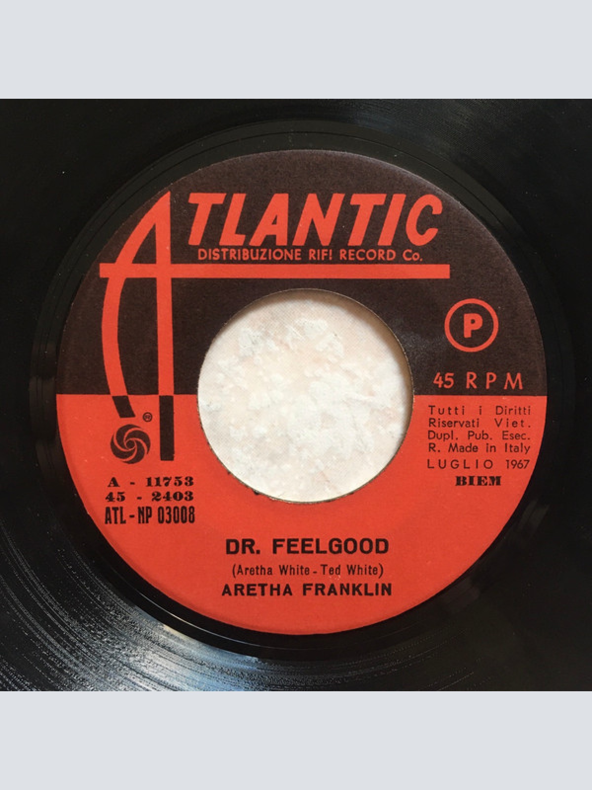 Vinyl / Aretha Franklin - Dr. Feelgood / Respect