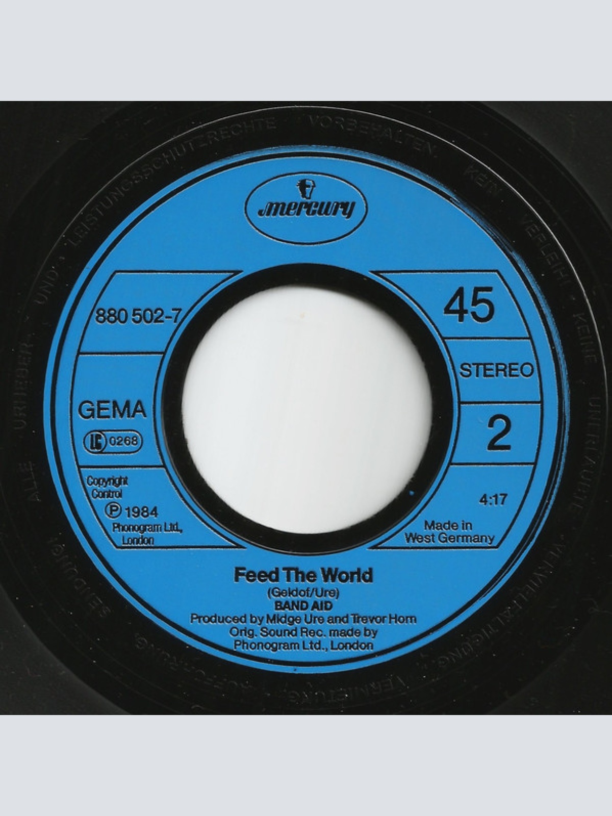 Vinyl / Band Aid - Do They Know It's Christmas?