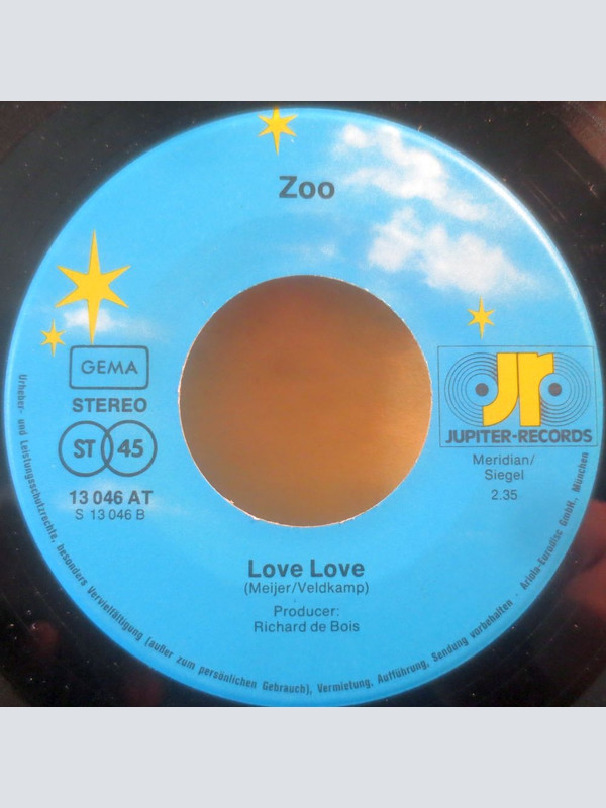 Vinyl / Zoo (8) - Walking / Love Love