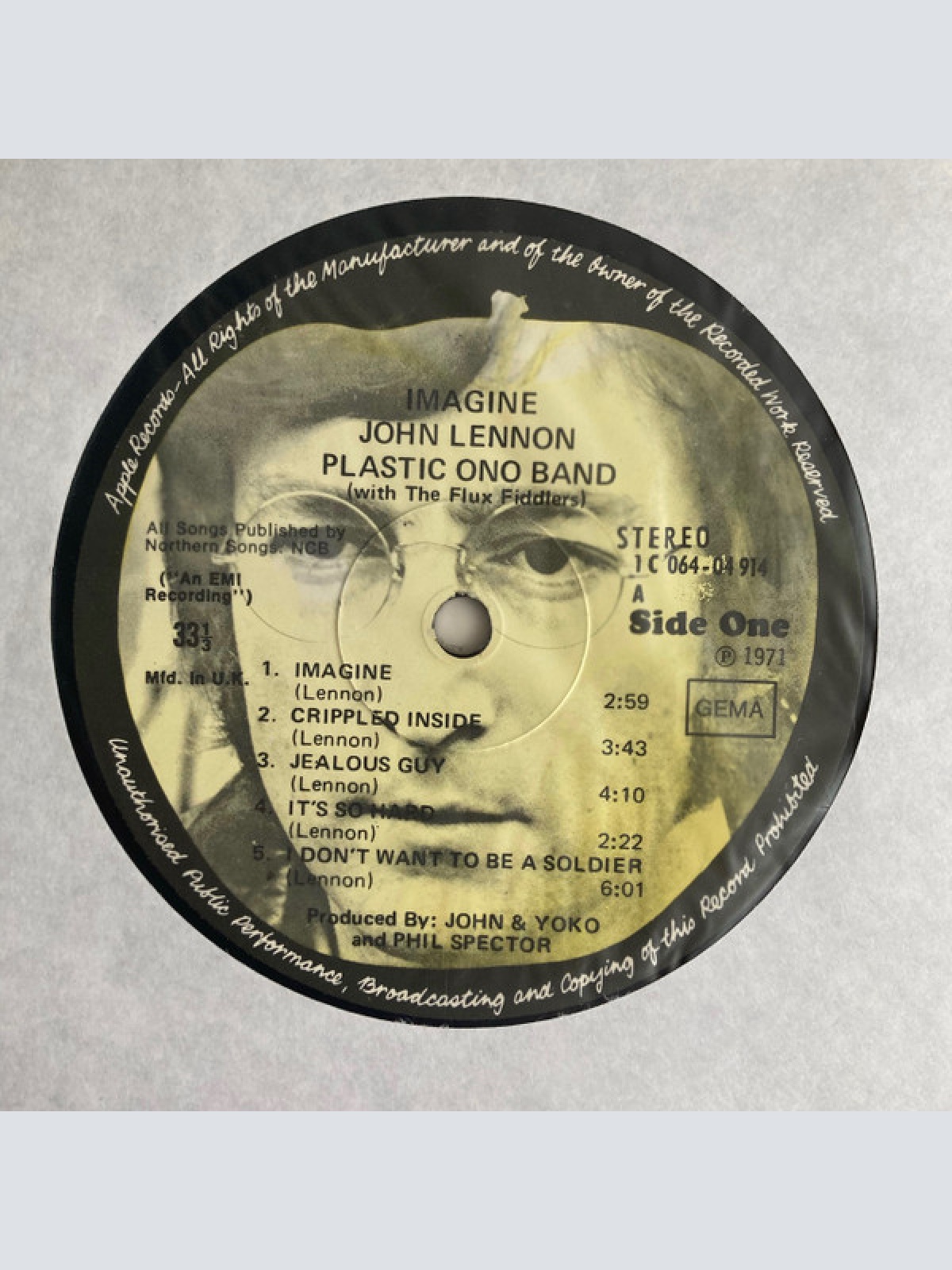 Vinyl / John Lennon - Imagine