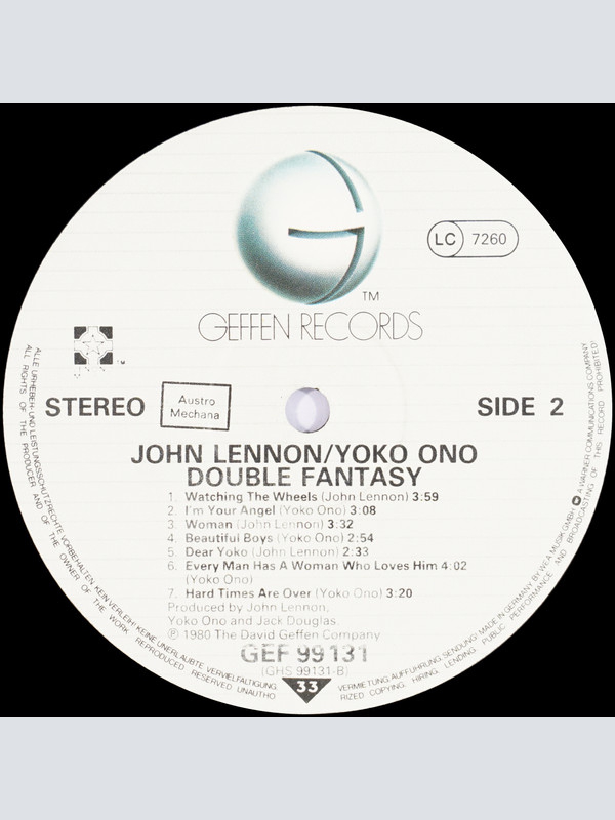 Vinyl / John Lennon & Yoko Ono - Double Fantasy